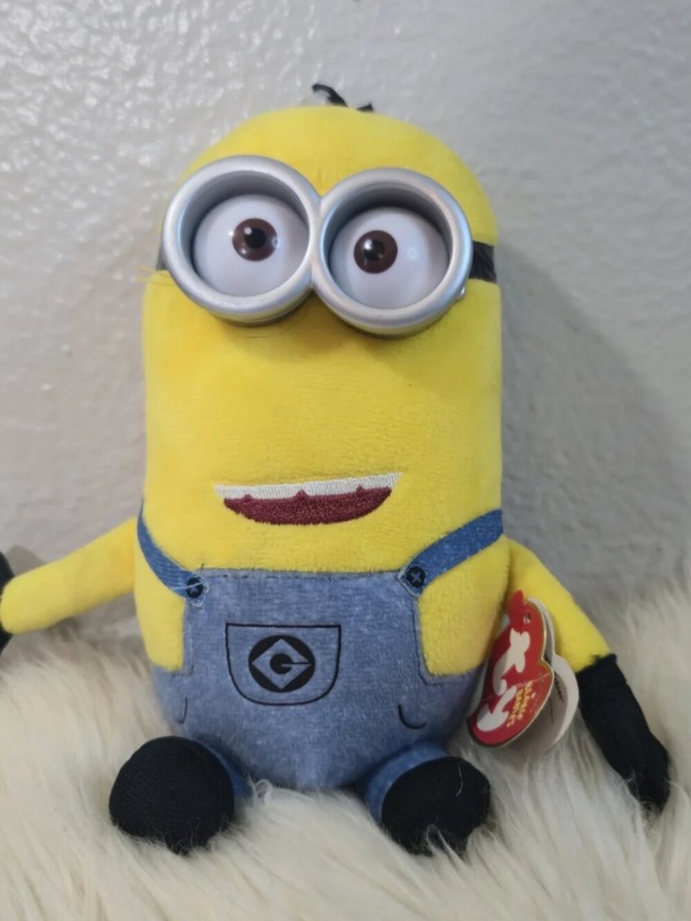 Ty Beanie Baby Minion “Tim” Plush – Despicable Me 3 Collectible